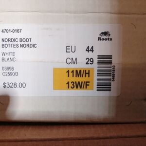 Roots Nordic Boot in Classic White